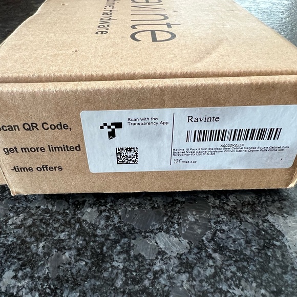 15 Brushed Nickel Cabinet Hardware - Ravinte 15 Pack 5 Inch Stainless Steel - Picture 8 of 10